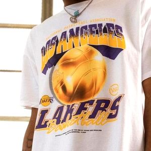 Young and Reckless Y&R x NBA, Los Angeles Lakers Basketball T-shirt. New w/ Tags